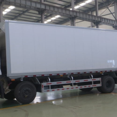 Urban Agility Redefined: The Aluminum Side-Open Flying Wing Lorry Body