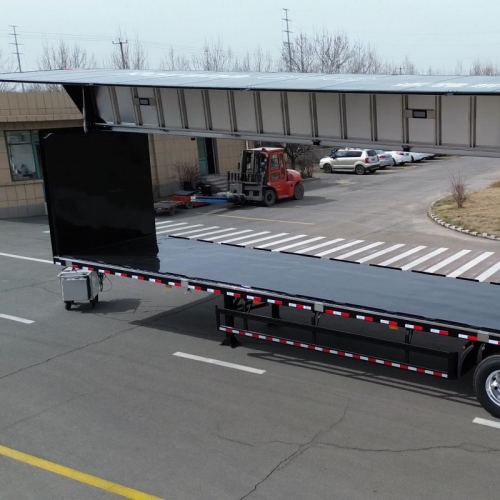 The Essence of Aluminum Rivet Quality in Japan-Style Lightweight Flying Wing Open Semi-Trailer